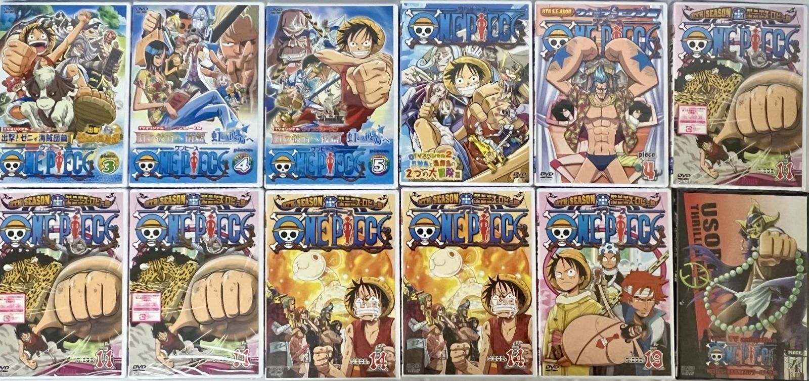 DVD ワンピース 8種12個セット　まとめ売り
