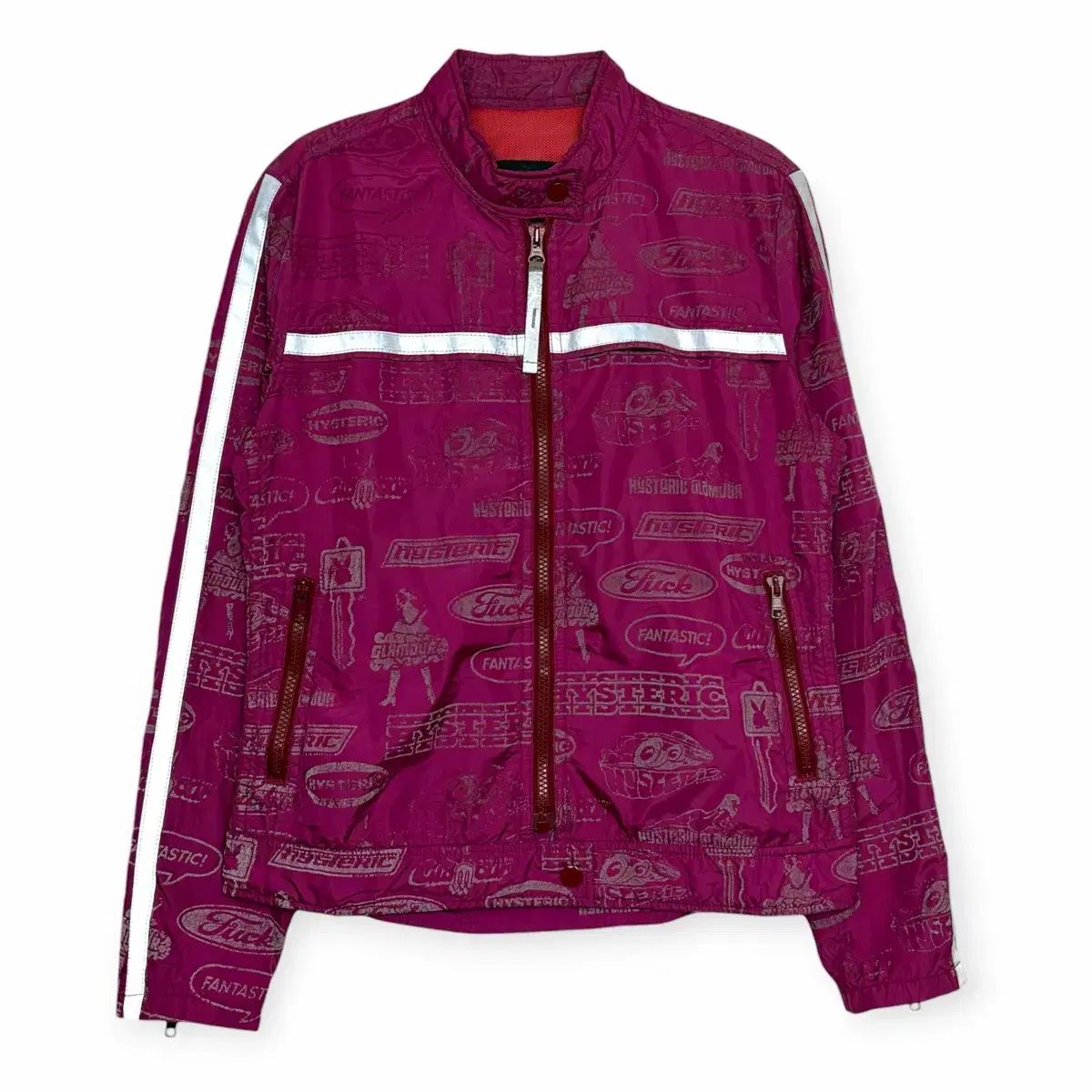 HYSTERIC GLAMOUR(ヒステリックグラマー) パータン ウィンドブレーカー ライダースジャケット