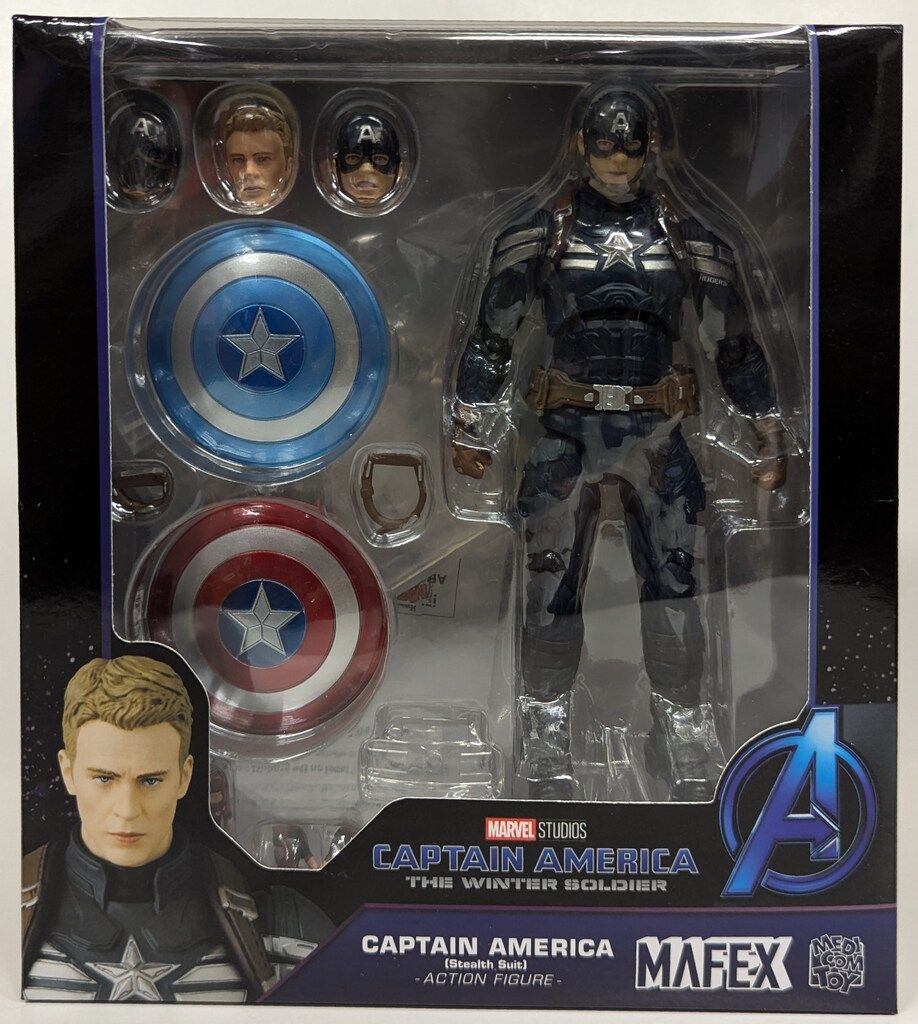 メディコム トイ MAFEX CAPTAIN AMERICA / THE WINTER SOLDIER CAPTAIN AMERICA (STEALTH SUIT) 202