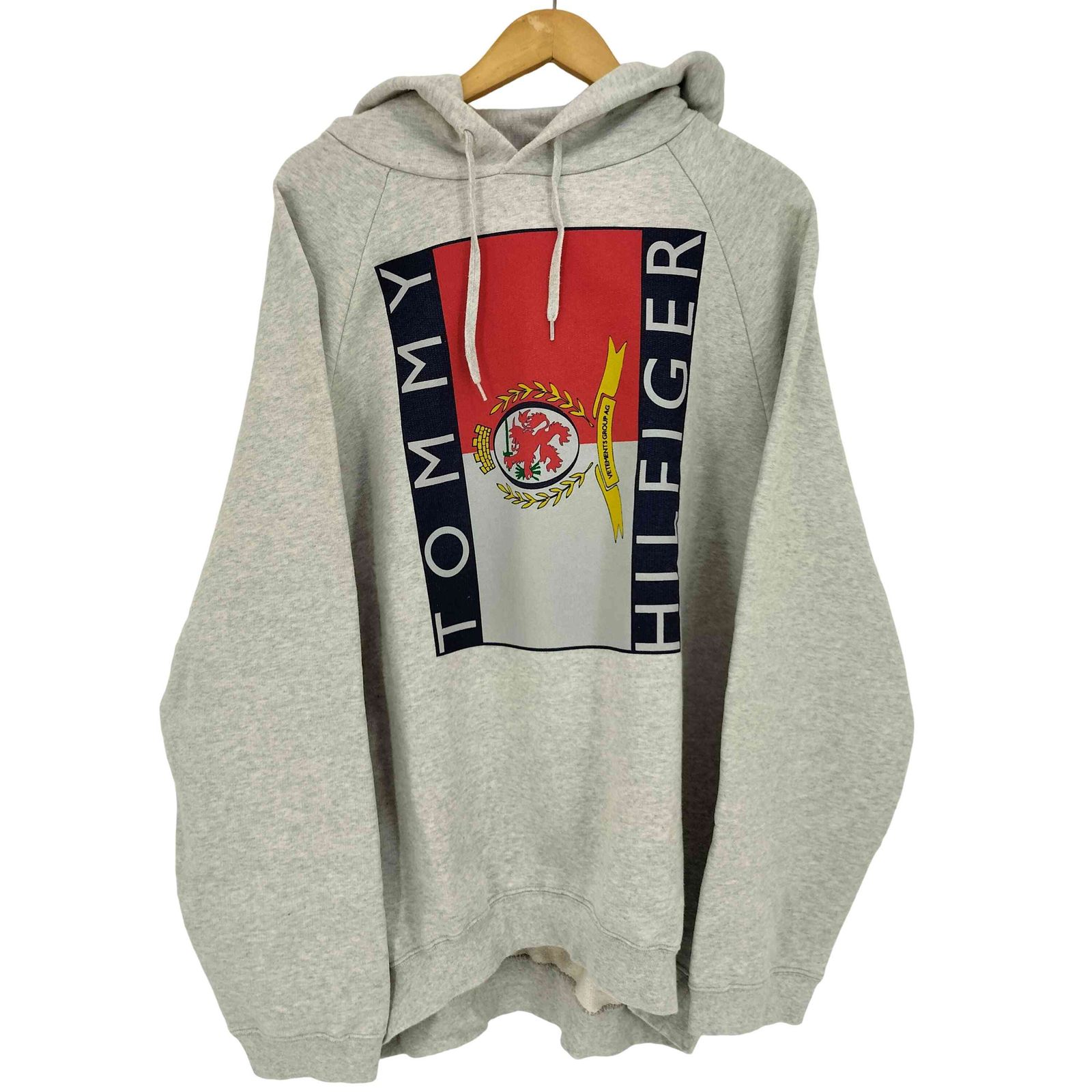 ヴェトモン VETEMENTS 18ss Oversized Hooded Sweatshirt メンズ import：L