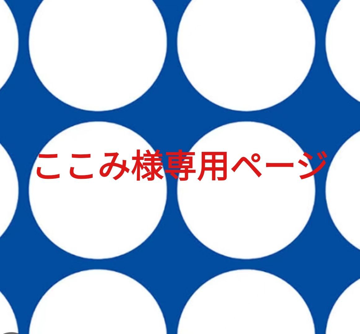 ここみ様専用ページです。