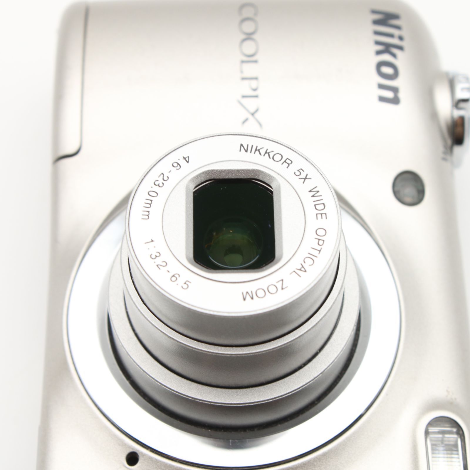 極上品】 Nikon COOLPIX A10 シルバー 光学5倍ズーム 1614万画素