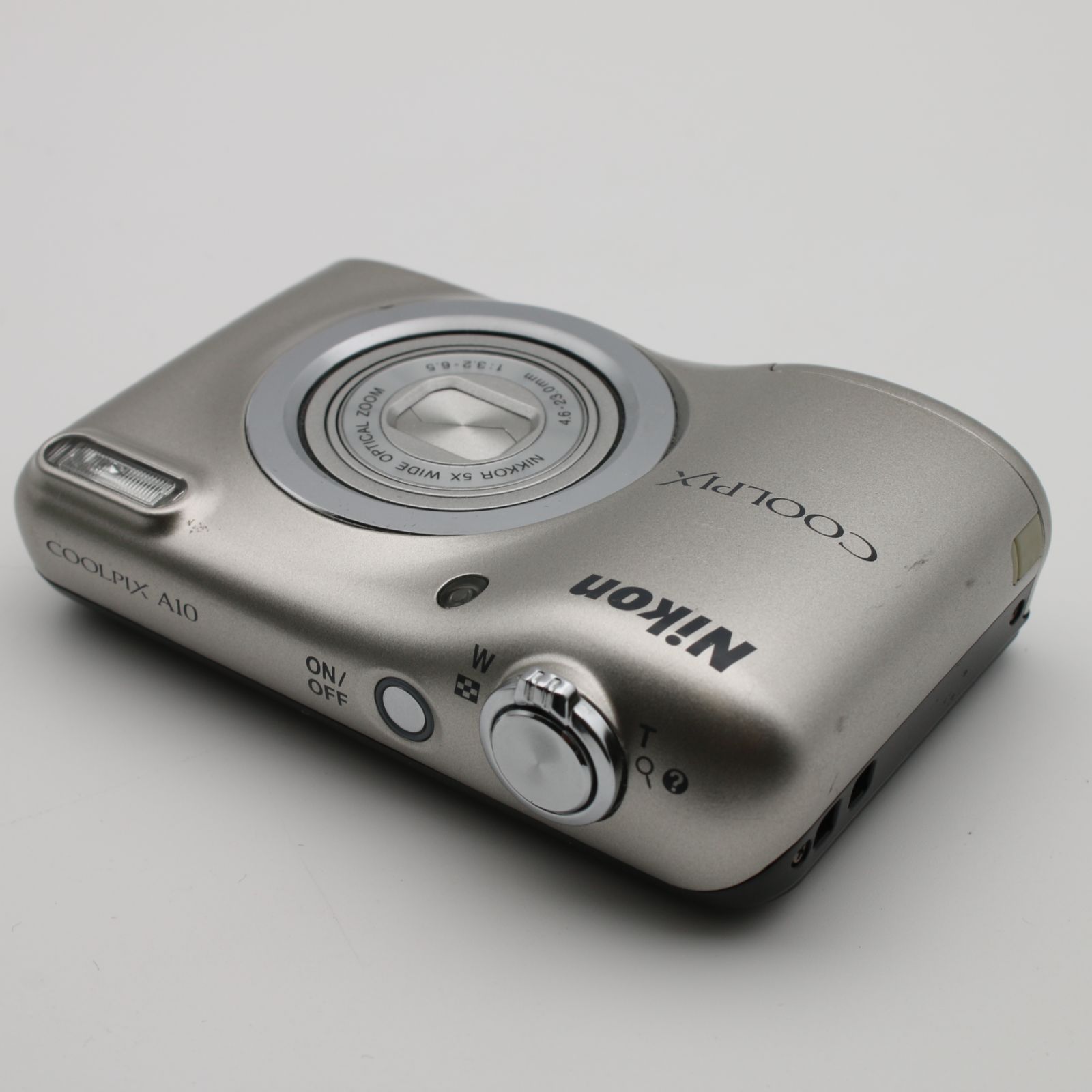 極上品】 Nikon COOLPIX A10 シルバー 光学5倍ズーム 1614万画素
