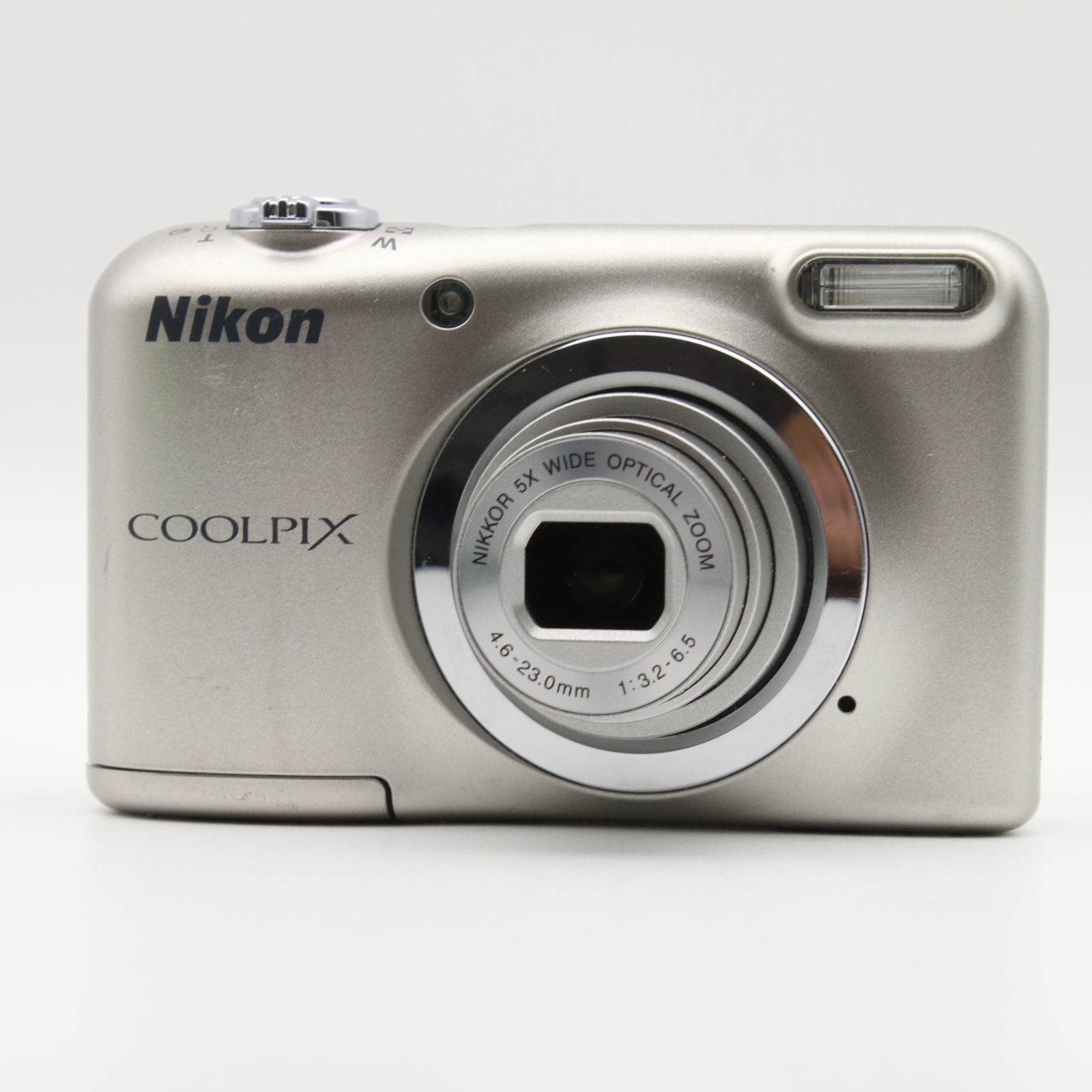 【動作確認済み】Nikon COOLPIX A10 単三電池 極上品】 Nikon COOLPIX A10 シルバー 光学5倍ズーム 1614万画素