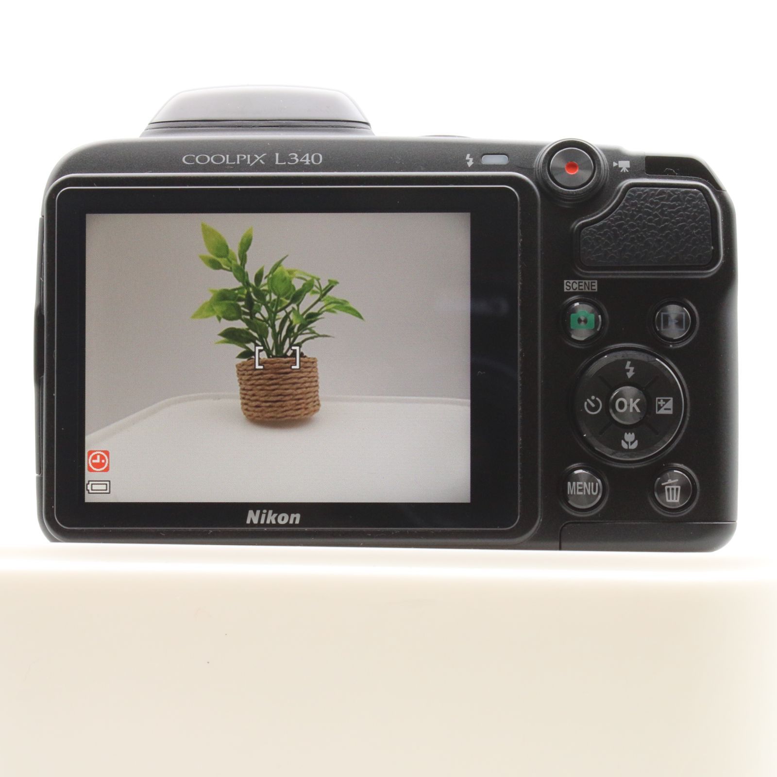 極上品】 Nikon COOLPIX L340 ブラック 20.2MP デジタルカメラ 光学