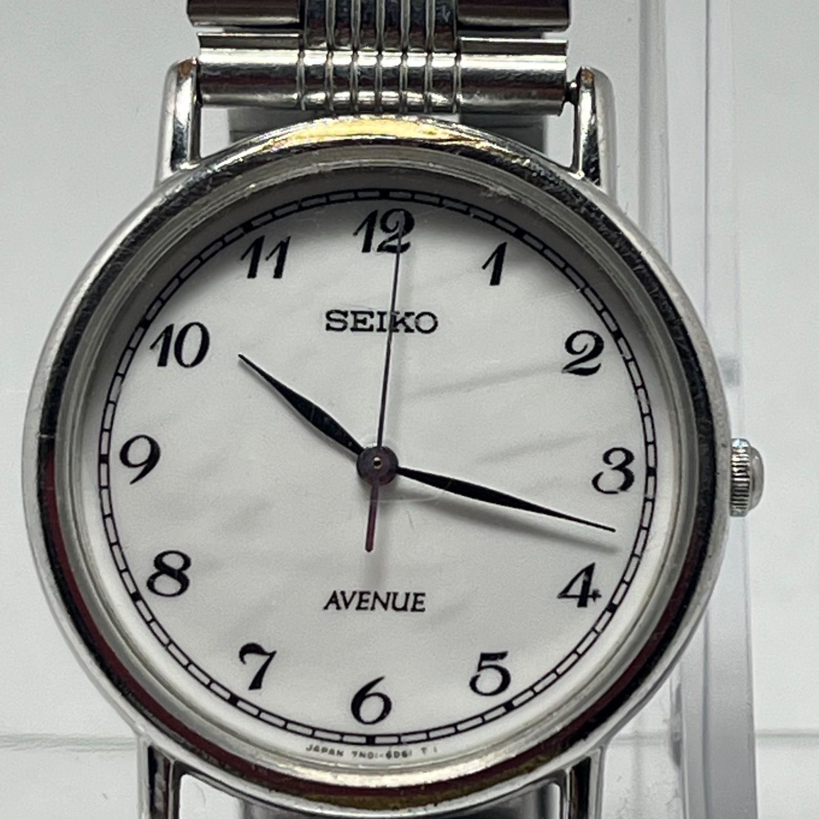 SEIKO】稼働 セイコー アベニュー 腕時計 クォーツ メンズ 7N01-6D30 