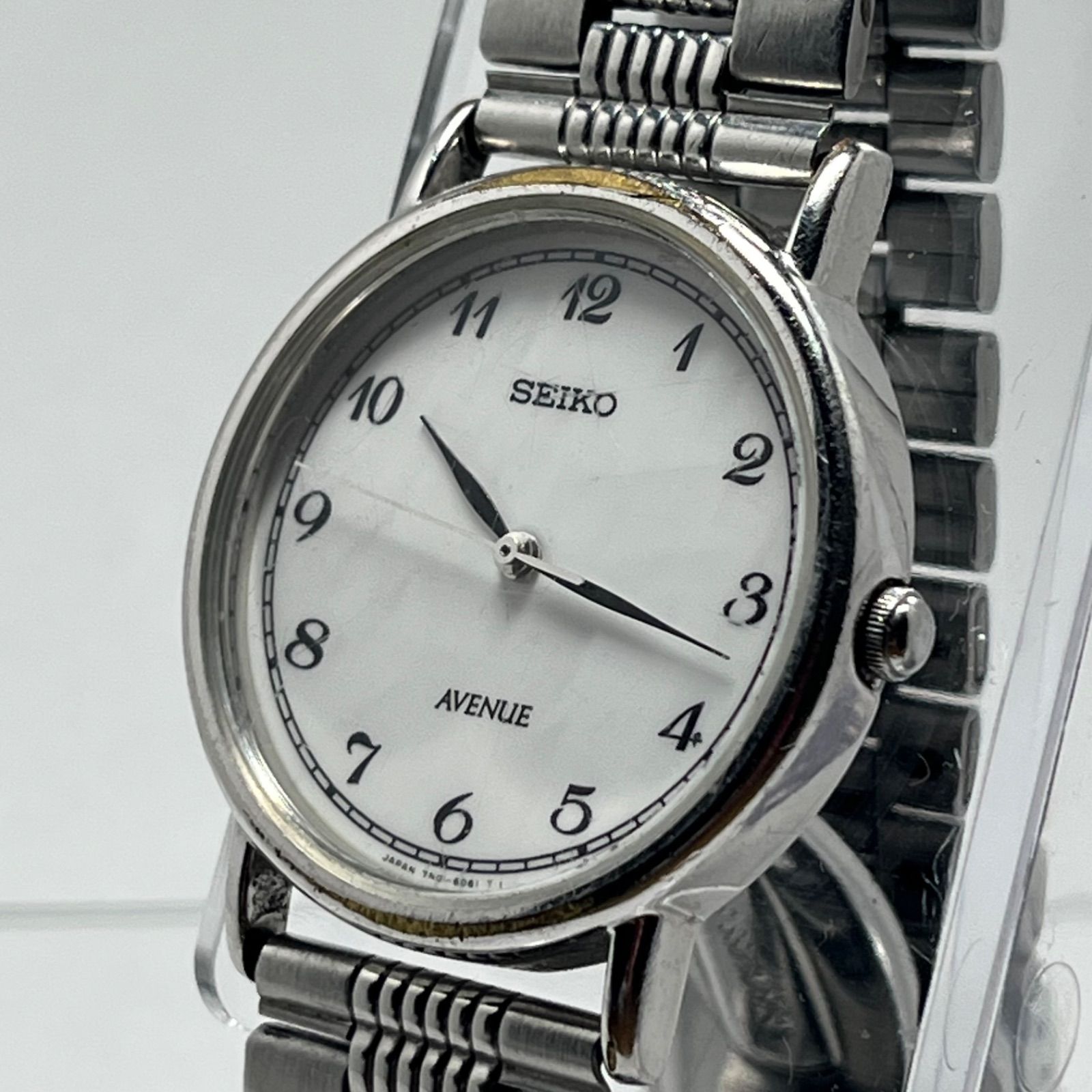 SEIKO】稼働 セイコー アベニュー 腕時計 クォーツ メンズ 7N01-6D30 