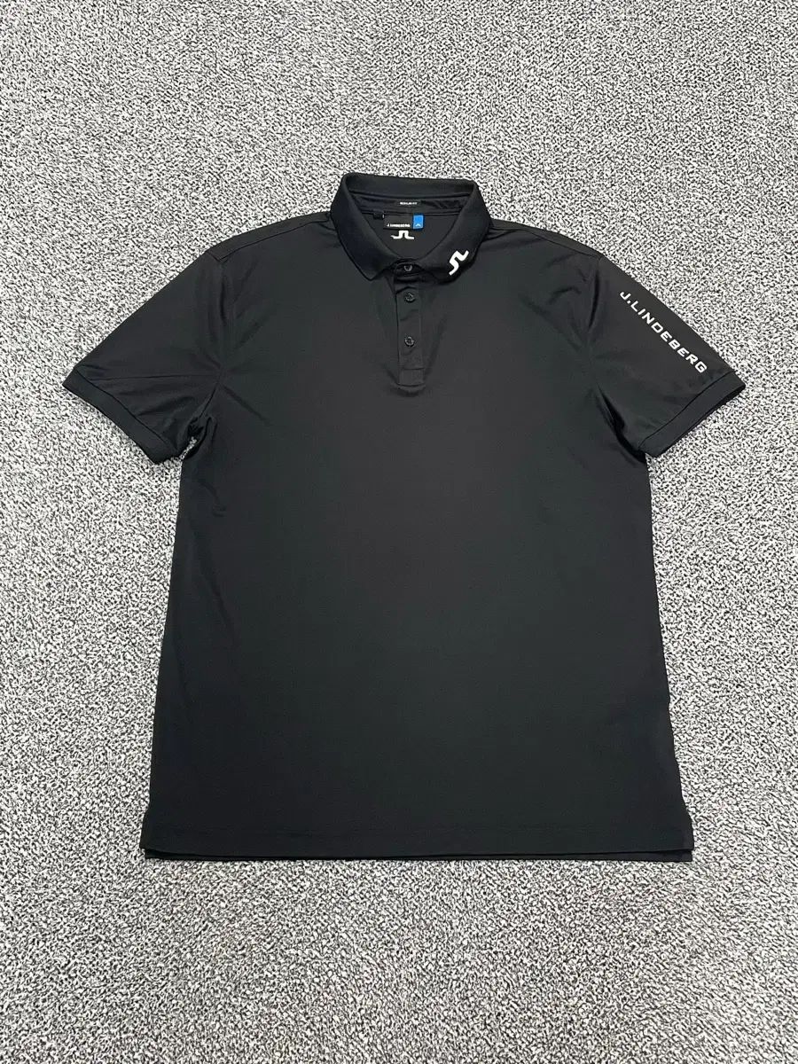 正規品 J.リンドバーグ ゴルフ ブラック 半袖 カラーTシャツ