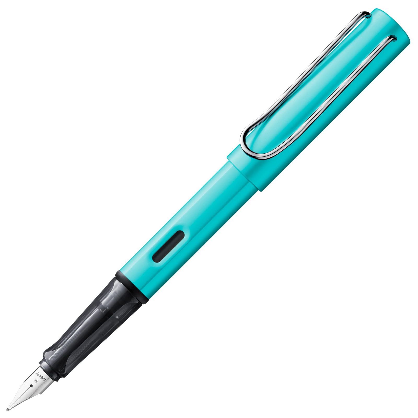 新品 LAMY（ラミー）AL-star トルマリン 万年筆 - 人間工学に基づいたグリップとスチール製のペン先 サイズ F - 軽量アルミニウム製ボディ - LAMY T 10 ブルーカートリッジ 付き - 右利き用