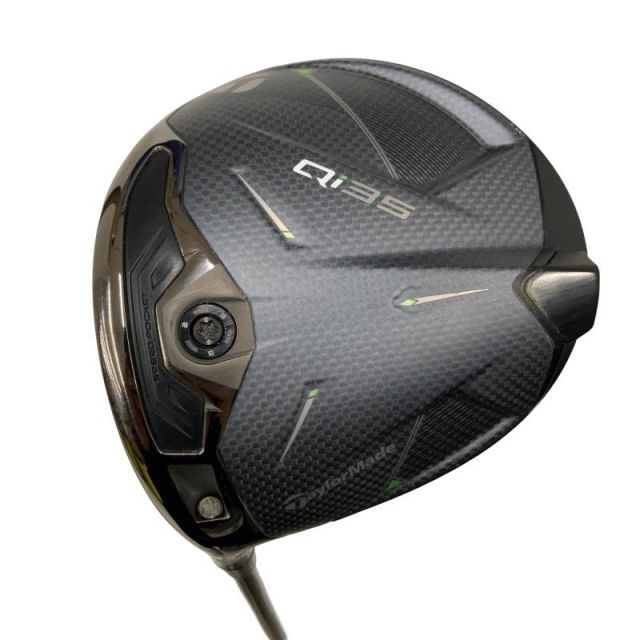 【中古】 テーラーメイド Qi35 10.5° レフティ ドライバー DR Diamana SILVER TM55(Qi35 DR) (フレックスS) メンズ 男性用 左利き レフティ 左用 Bランク ゴルフクラブ