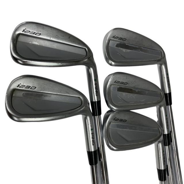 【中古】 ピン i230 6S アイアンセット IR 純正特注シャフト (フレックスS) メンズ 男性用 右利き 右用 Cランク ゴルフクラブ