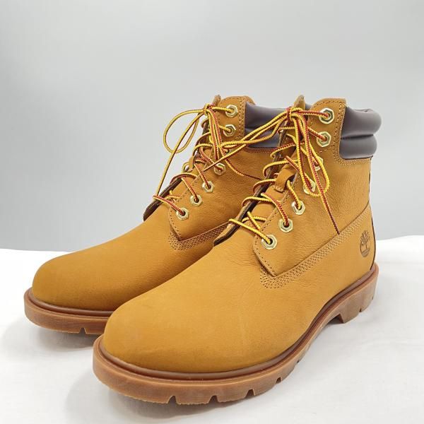 【中古】Timberland 6インチ ウォーター レジスタント レースアップブーツ キャメル 26.5cm TB 1A27TP 231 ティンバーランド[17]
