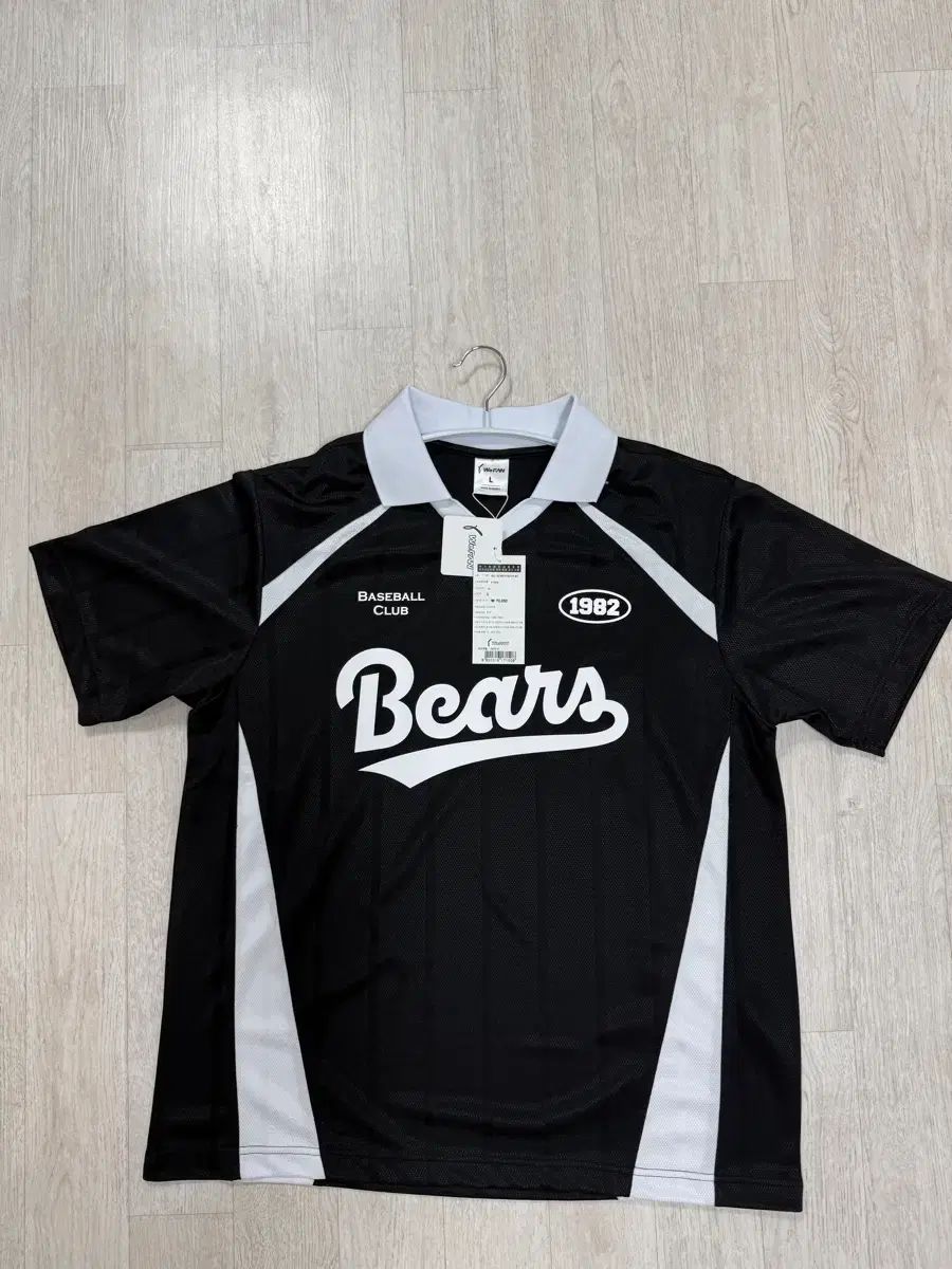 斗山BEARS ブロークコア 半袖 Tシャツ ブラック