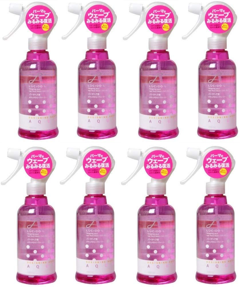 新品 【まとめ買い】LUCIDO-L (ルシードエル) デザイニングアクア #マシュマロウェーブウォーター (パーマヘア用) 250mL×8個