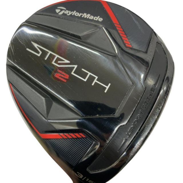 【中古】 テーラーメイド STEALTH2 3W フェアウェイウッド FW TENSEI RED TM50(STEALTH FW) (フレックスSR) メンズ 男性用 右利き 右用 Cランク ゴルフクラブ