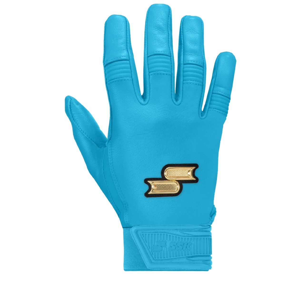 【海外限定】SSK USA プレミアムバッティンググローブ　ベビーブルー　野球　ソフトボール　アメリカ限定　Showcase Adult Baseball Batting Gloves BABYBLUE