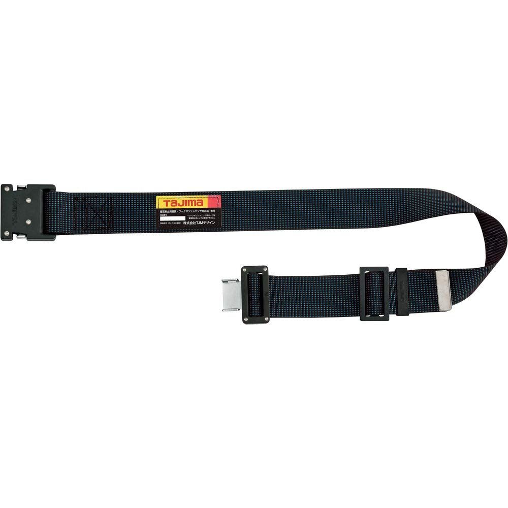 新品 タジマ 新規格安全帯 胴ベルトMサイズ ドット青 BWM125-DBU 長さ125cm 衝撃や耐久に強い鍛造ワンタッチバックル 腰の強い特厚ナイロンベルト