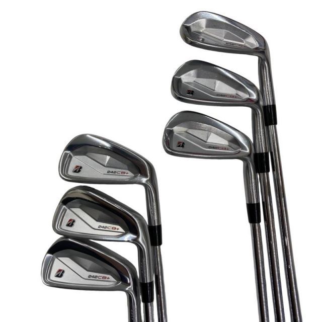 【中古】 ブリヂストン BRIDGESTONE 242CB+ 6S アイアンセット IR NS PRO 950GH neo (フレックスS) メンズ 男性用 右利き 右用 Cランク ゴルフクラブ