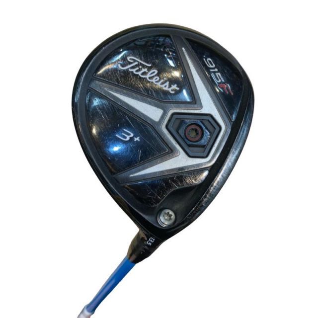 【中古】 タイトリスト 915 F 3W+ フェアウェイウッド FW ATTAS 6☆ 7 (フレックスS) メンズ 男性用 右利き 右用 Cランク ゴルフクラブ