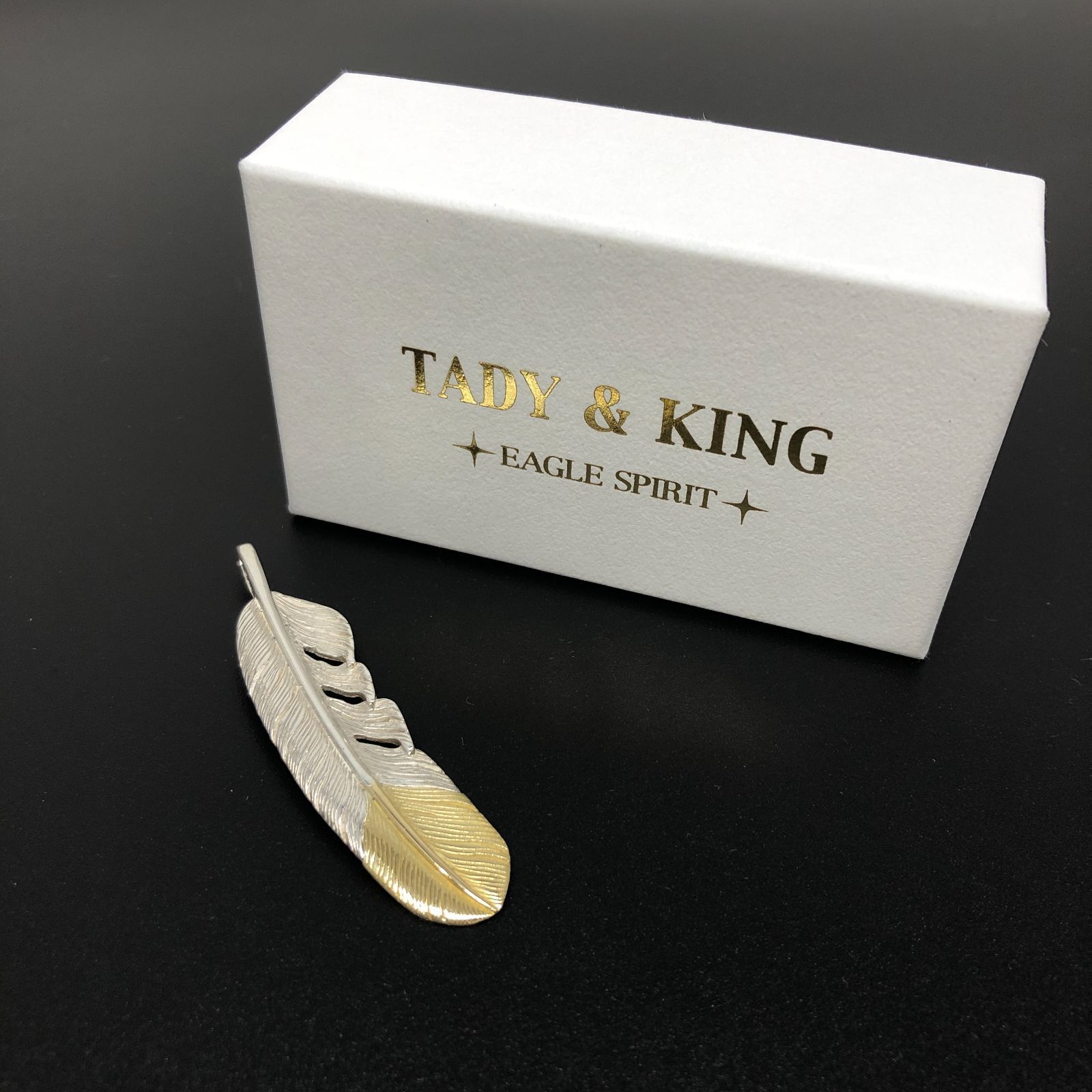 TADY&KING タディアンドキング 特大SVフェザー剣先K18