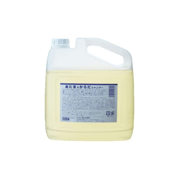 新品 【ケース販売】あたま＆からだシャンプー 4L×4本