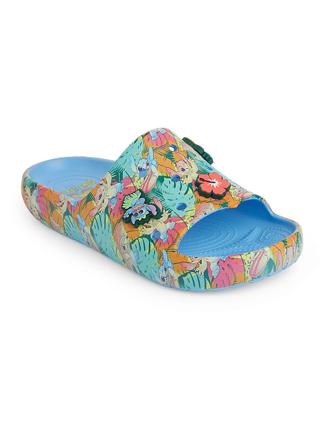 新品 Crocs (クロックス) 男女兼用 大人用 クラシックスライド 2.0 サンダル 男女兼用 ブルー 12 Women/10 Men