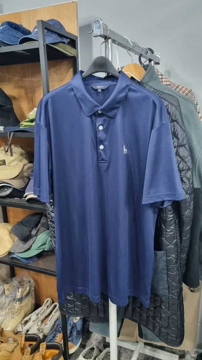 hazzys golf 夏 機能性 PK 半袖T 110 コンディション10/9