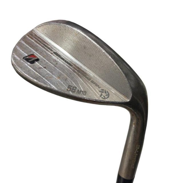 【中古】 ブリヂストン BRIDGESTONE B-Limited BITING SPIN フルミルド 58°/10°M ウェッジ WG Dynamic Gold (フレックスS) メンズ 男性用 右利き 右用 Cランク ゴルフクラブ