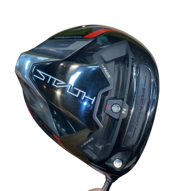 【中古】 テーラーメイド STEALTH PLUS+ 9° ドライバー DR 純正特注シャフト (フレックスX) メンズ 男性用 右利き 右用 Cランク ゴルフクラブ