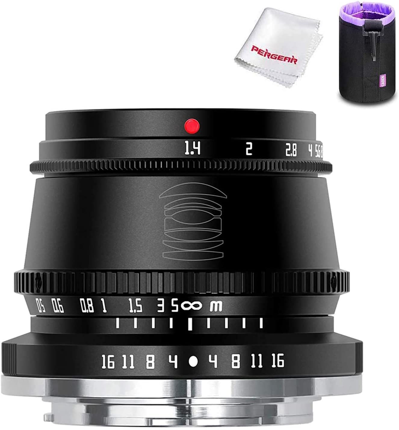 新品 【2年付】TTArtisan 35mm F1.4 手動焦点固定レンズ fujiカメラに対応 富士Xマウント 6群7枚 単焦点レンズ fuji X-A1 X-A10 X-A2 X-A3 X-A5 X-M1 X-M2 X-H1 X-T1 X-T10 X-T2