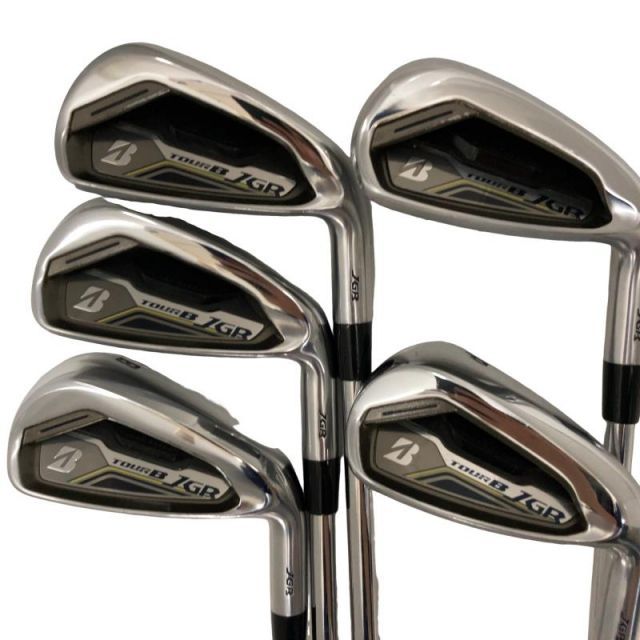 【中古】 ブリヂストン TOUR B JGR(2019) 5S アイアンセット IR 純正特注シャフト (フレックスR) メンズ 男性用 右利き 右用 Cランク ゴルフクラブ