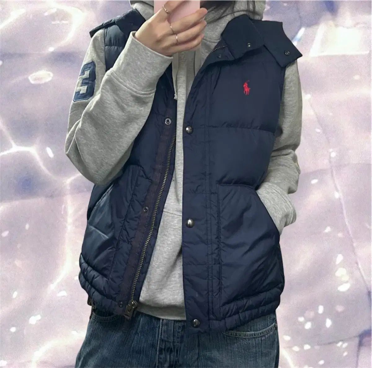 POLO RALPH LAUREN ポロラルフローレン フード ダウン ベスト ベスト