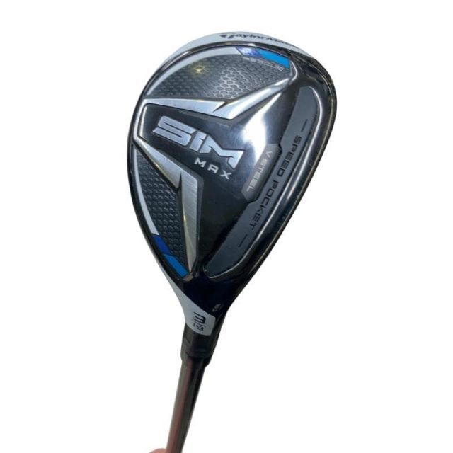 【中古】 テーラーメイド SIM MAX U3 ユーティリティ UT TENSEI BLUE TM60(UT) (フレックスR) メンズ 男性用 右利き 右用 Cランク ゴルフクラブ
