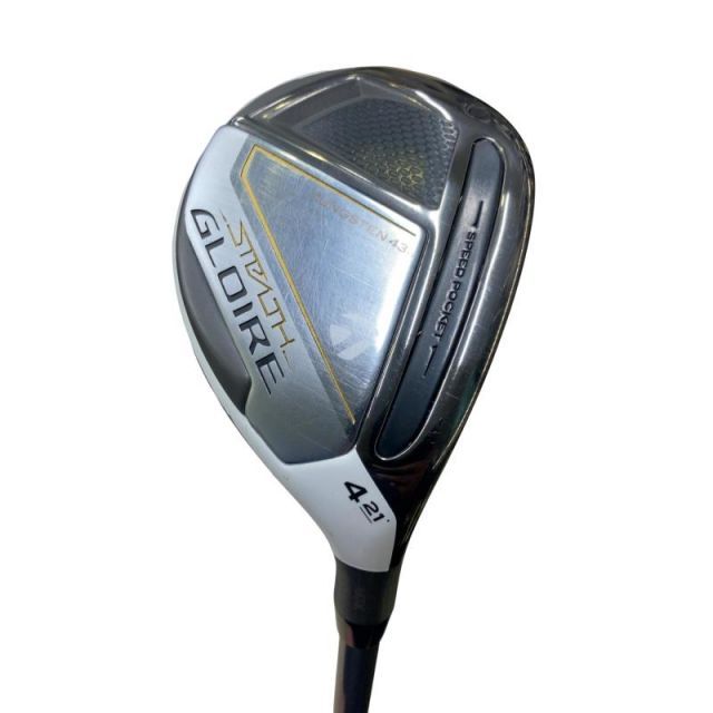 【中古】 テーラーメイド STEALTH GLOIRE U4 ユーティリティ UT リシャフト (フレックスその他) メンズ 男性用 右利き 右用 Cランク ゴルフクラブ
