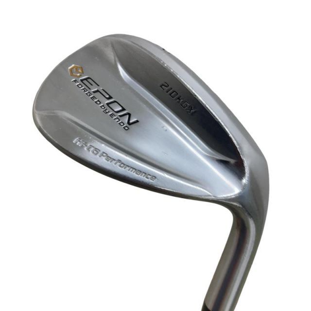 【中古】 エポンゴルフ株式会社 EPON 210KGX(メッキ) 52° ウェッジ WG 純正特注シャフト (フレックスS) メンズ 男性用 右利き 右用 Cランク ゴルフクラブ