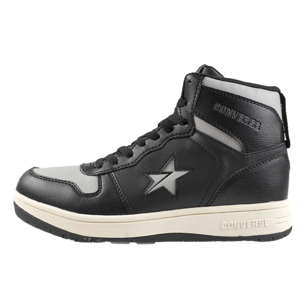 新品 [コンバース] スニーカー ネクスター1360 SC HI ブラック/グレー 24.0 cm