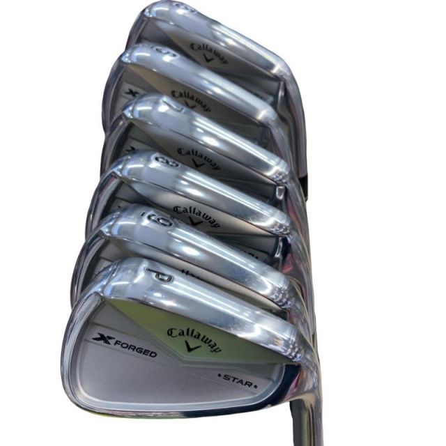 【中古】 キャロウェイ X FORGED STAR(2024) 6S アイアンセット IR NS PRO MODUS3 TOUR105 (フレックスS) メンズ 男性用 右利き 右用 Bランク ゴルフクラブ