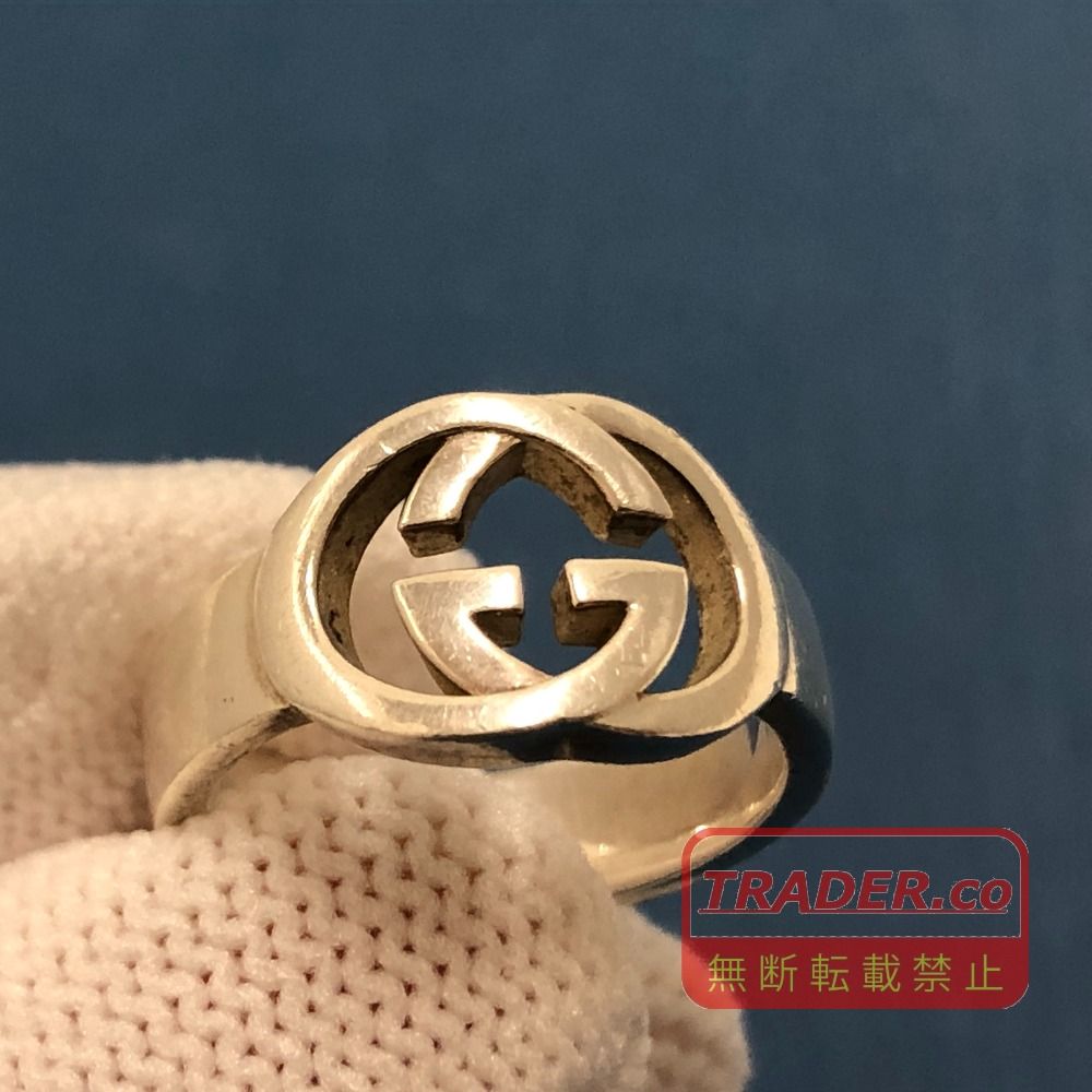 02w25194 グッチ GUCCI インターロッキングG リング シルバー 8.5号 