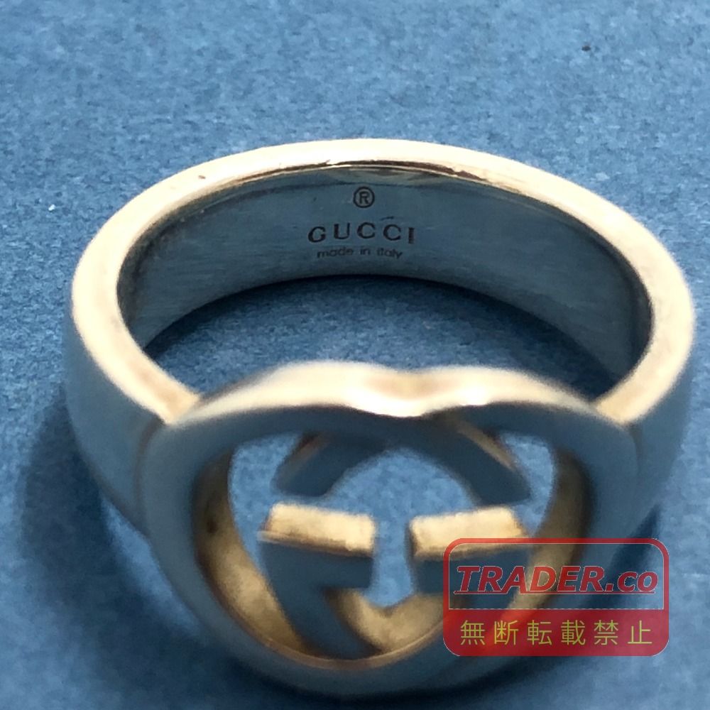 02w25194 グッチ GUCCI インターロッキングG リング シルバー 8.5号 
