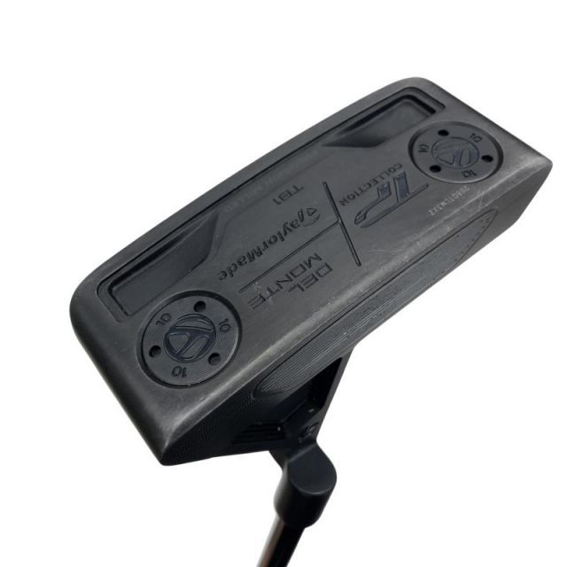 【中古】 テーラーメイド TP COLLECTION BLACK DEL MONTE TB1 34インチ パター PT スチール (フレックスその他) メンズ 男性用 右利き 右用 Cランク ゴルフクラブ