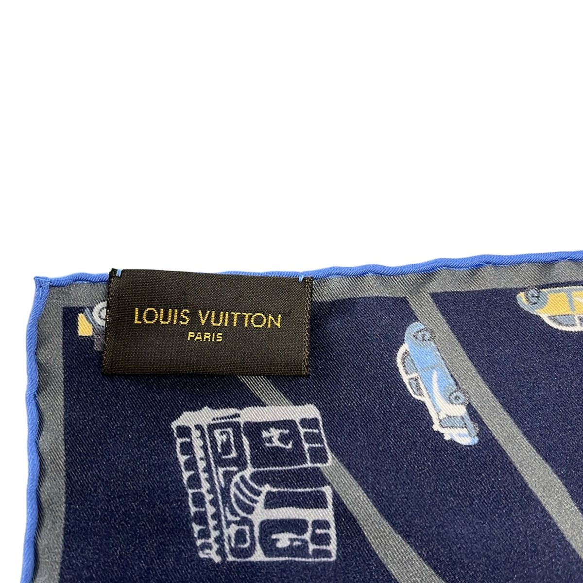 ヴィトンのスカーフ LOUIS VUITTON(ルイヴィトン) スカーフ美品 - M78594 ダークネイビー