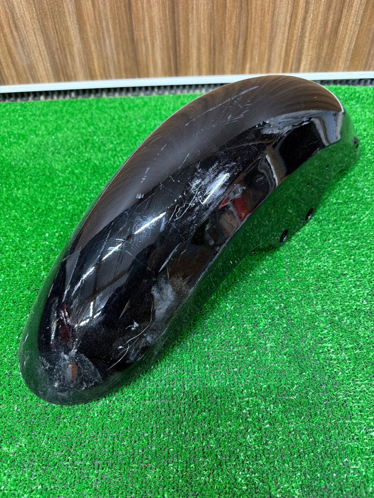 バイク カワサキ ゼファー750 ZR750C 純正 フロントフェンダー 35004