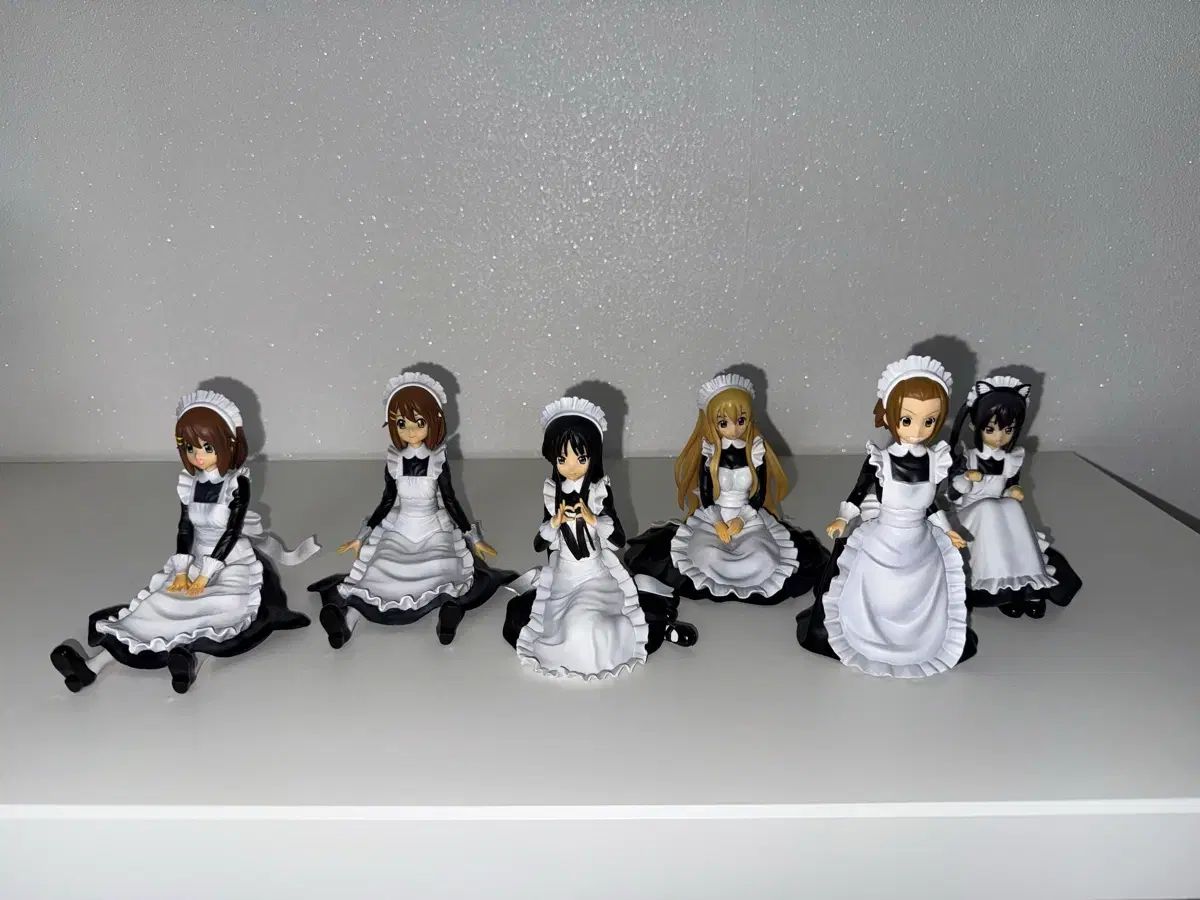 けいおん！ メイド フィギュア 6個 フルセット まとめ