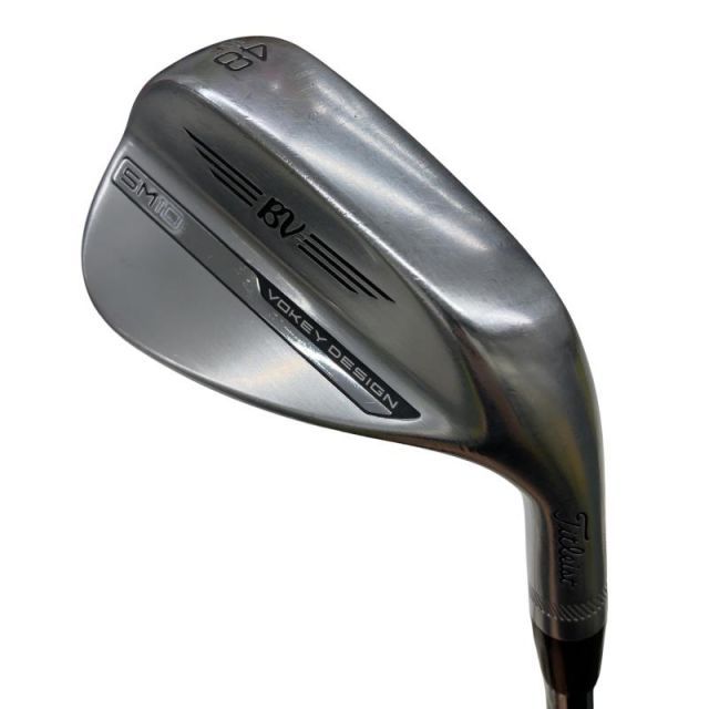 【中古】 タイトリスト VOKEY SPIN MILLED SM10 ツアークロム 48°/10°F ウェッジ WG NS PRO 950GH neo (フレックスS) メンズ 男性用 右利き 右用 Cランク ゴルフクラブ