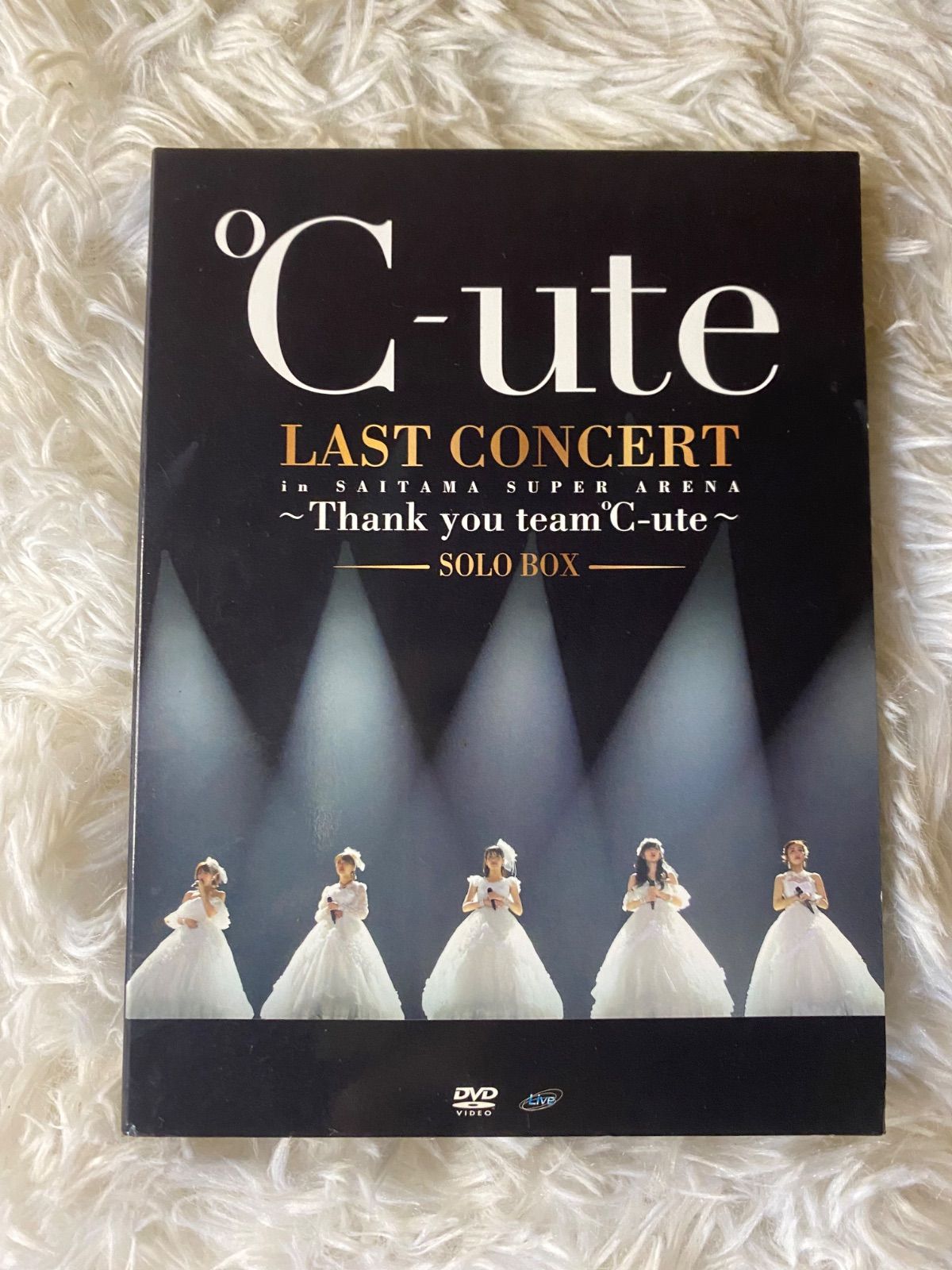 【中古(欠品有り)】℃-ute LAST CONCERT Thank you team ℃-ute SOLO BOX DVD