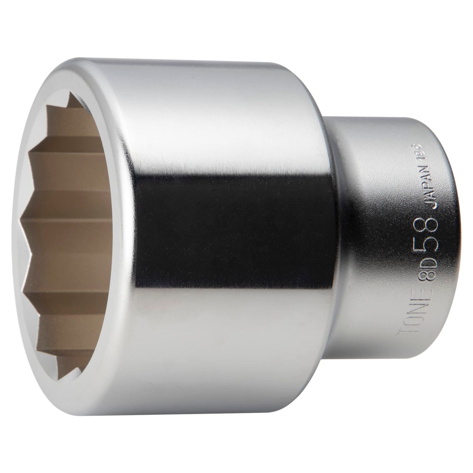 新品 トネ(TONE) ソケット(12角) 8D-58 差込角25.4mm(1) 二面幅58mm