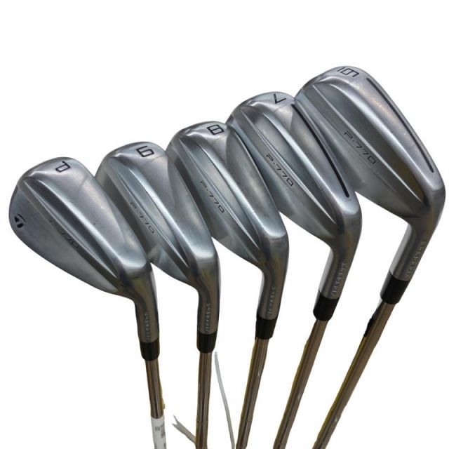 【中古】 テーラーメイド Taylor Made P・770(2024) 5S アイアンセット IR Dynamic Gold MID 115 (フレックスS) メンズ 男性用 右利き 右用 Cランク ゴルフクラブ