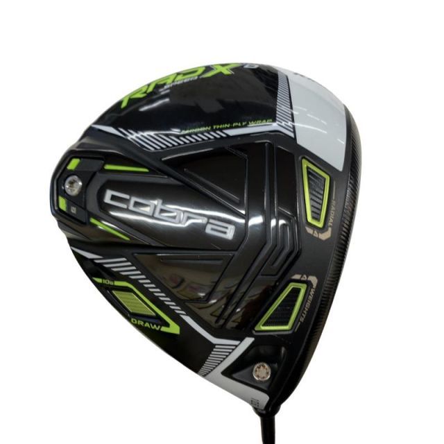 【中古】 コブラ KING RADSPEED XD 10.5°(イエロー) ドライバー DR Speeder EVOLUTION for RADSPEED(DR) (フレックスS) メンズ 男性用 右利き 右用 Cランク ゴルフクラブ