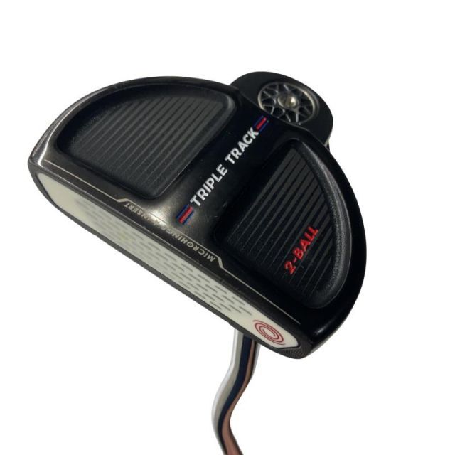 【中古】 オデッセイ TRIPLE TRACK 2-BALL 34インチ レフティ パター PT STROKE LAB BLACK (フレックスその他) メンズ 男性用 左利き レフティ 左用 Cランク ゴルフクラブ