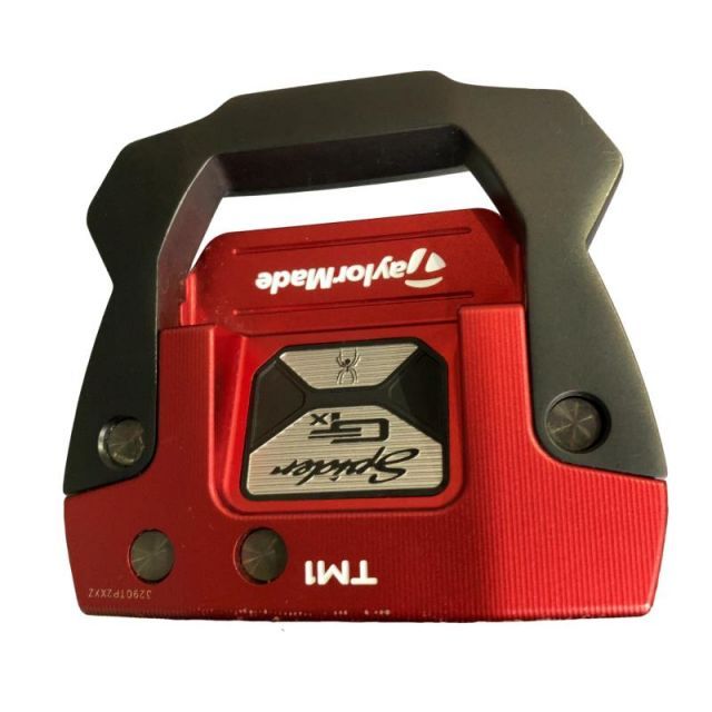 【中古】 テーラーメイド Spider GTx TRUSS RED TM1 34インチ パター PT スチール (フレックスその他) メンズ 男性用 右利き 右用 Dランク ゴルフクラブ